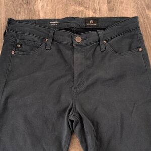 AG Adriano Goldschmied Women's Dark Blue The Prima Cigarette Leg Jeans Size 28 R